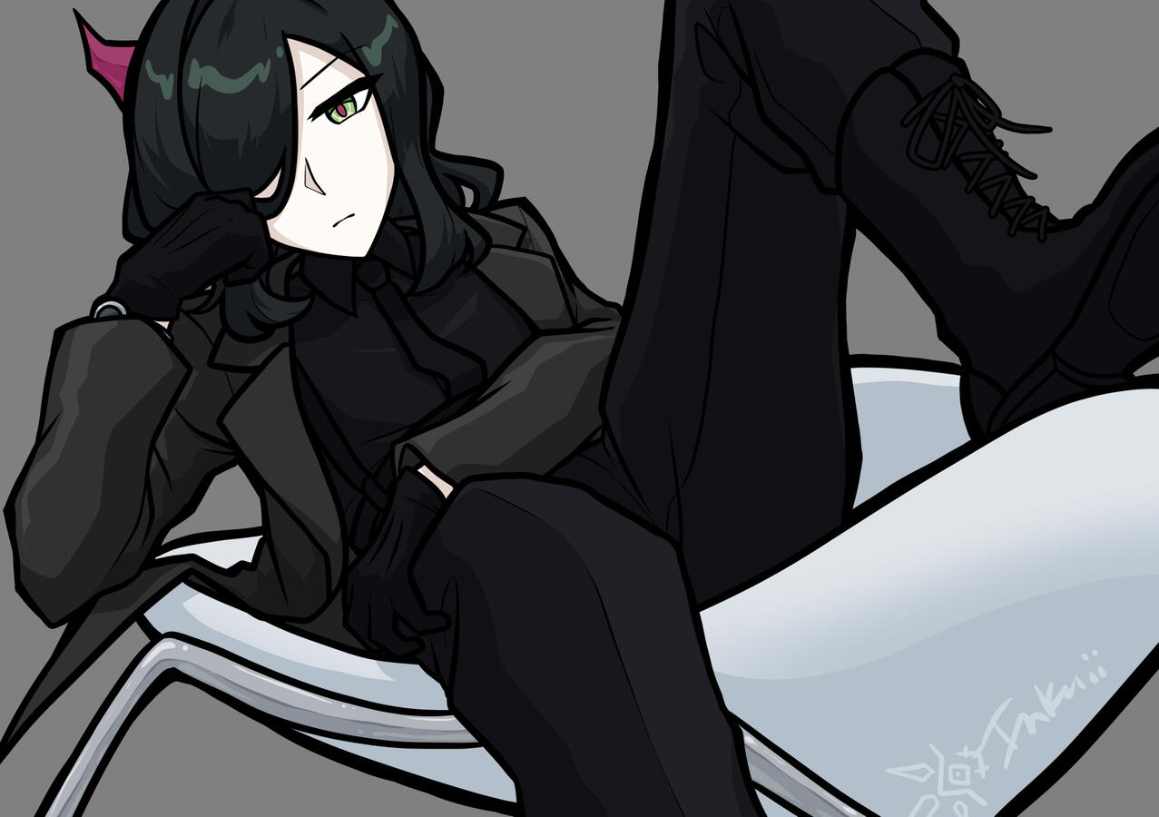 Outfit challenge illustration