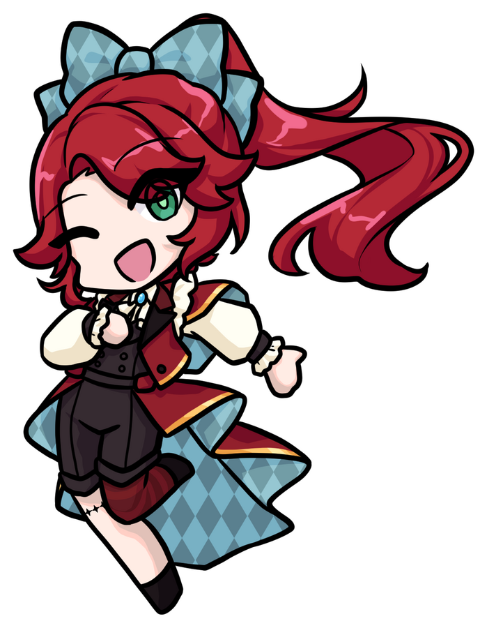[Commission] Escarlette Chibi